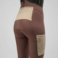 Pedaled Women's Odyssey Bib Tights Winter Trägerhose Walnut