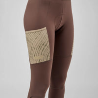 Pedaled Women's Odyssey Bib Tights Winter Trägerhose Walnut