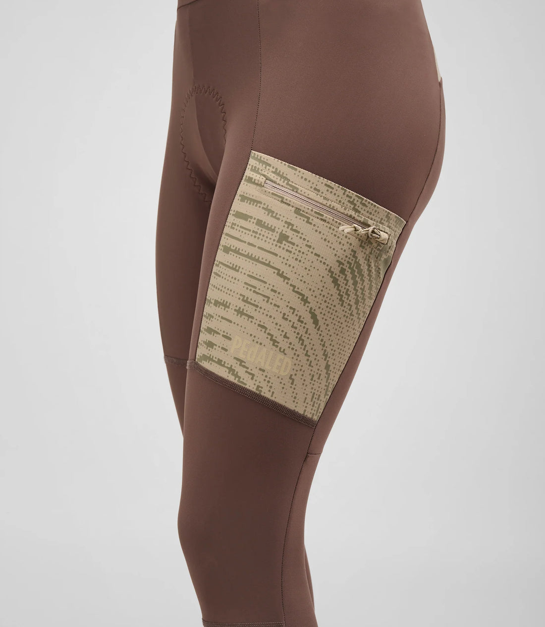 Pedaled Women's Odyssey Bib Tights Winter Trägerhose Walnut