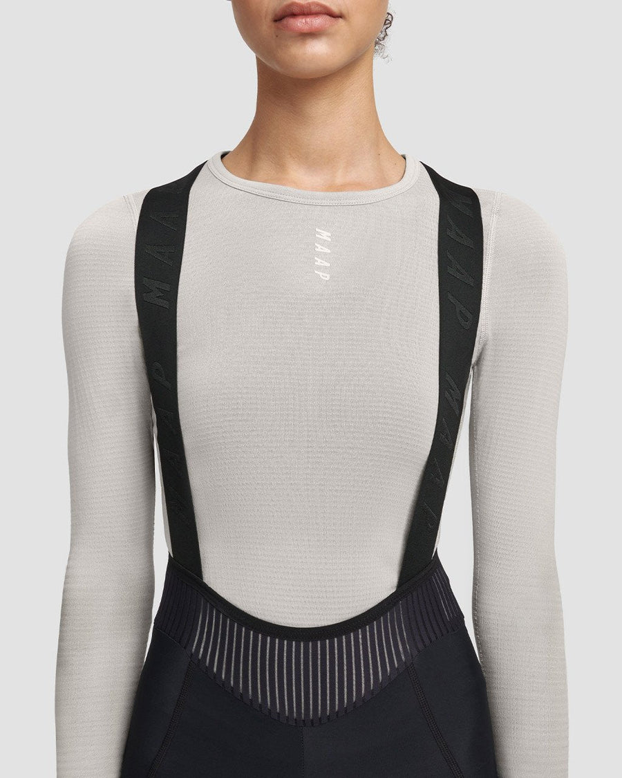 Maap Women's Thermal Base Layer LS Tee Radunterhemd langarm Fog
