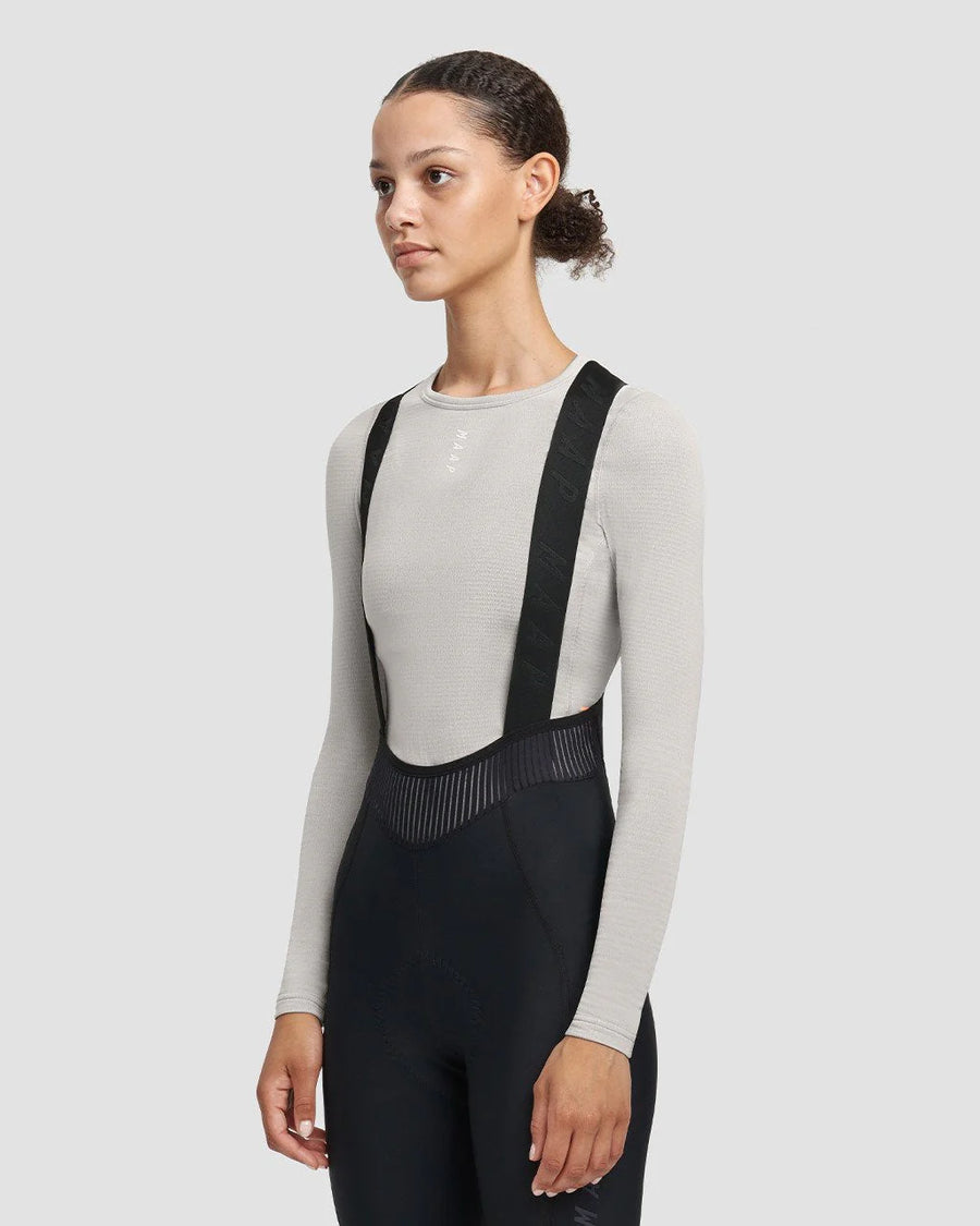 Maap Women's Thermal Base Layer LS Tee Radunterhemd langarm Fog