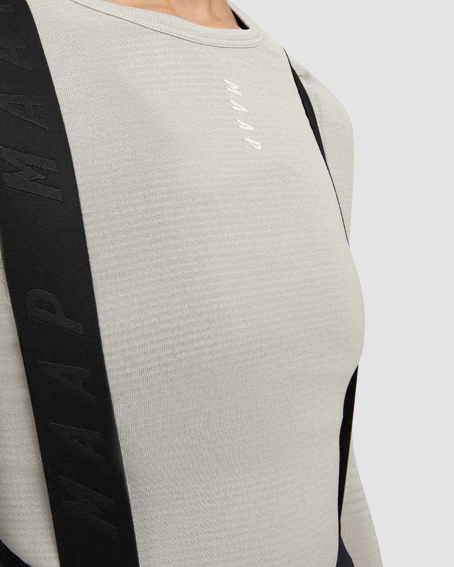 Maap Women's Thermal Base Layer LS Tee Radunterhemd langarm Fog