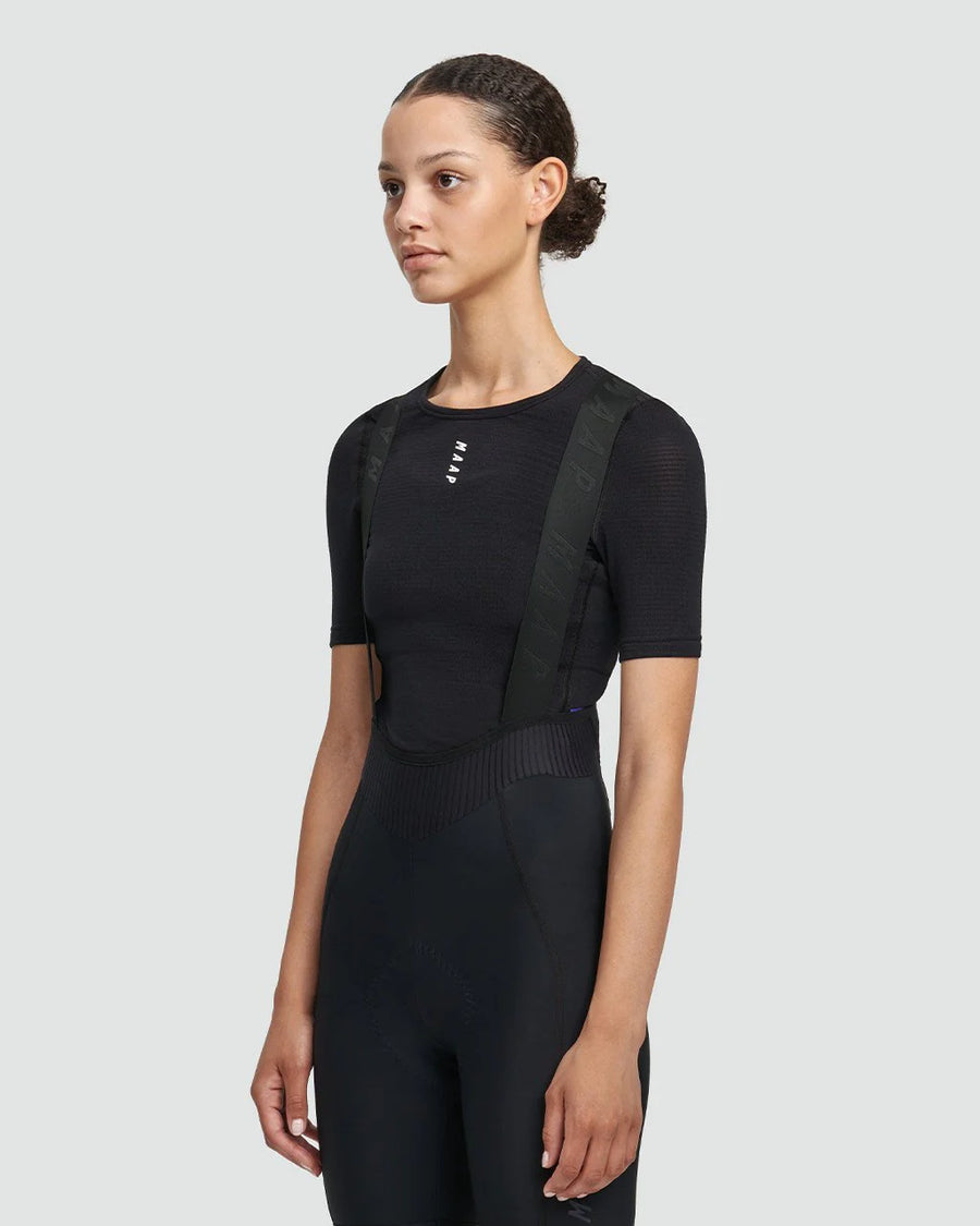 Maap Women's Thermal Base Layer Vest Radunterhemd Black