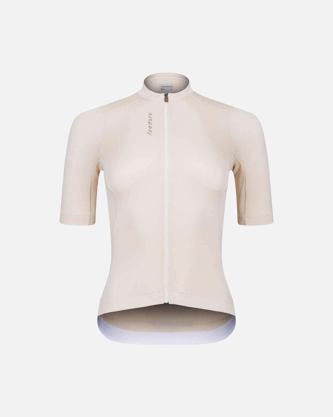 Isadore Debut Merino Women's Jersey Radtrikot Parchment