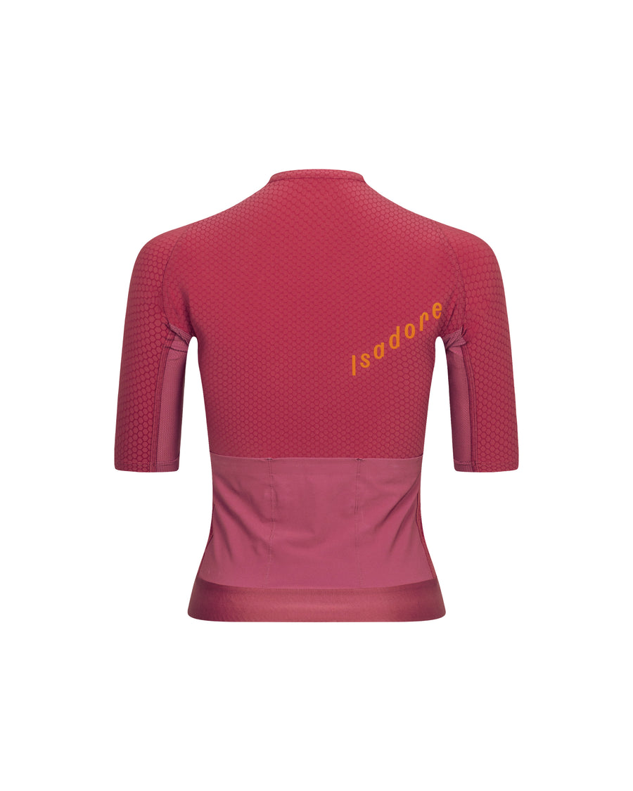 Isadore Echelon Aero Women's Jersey Radtrikot Earth Red