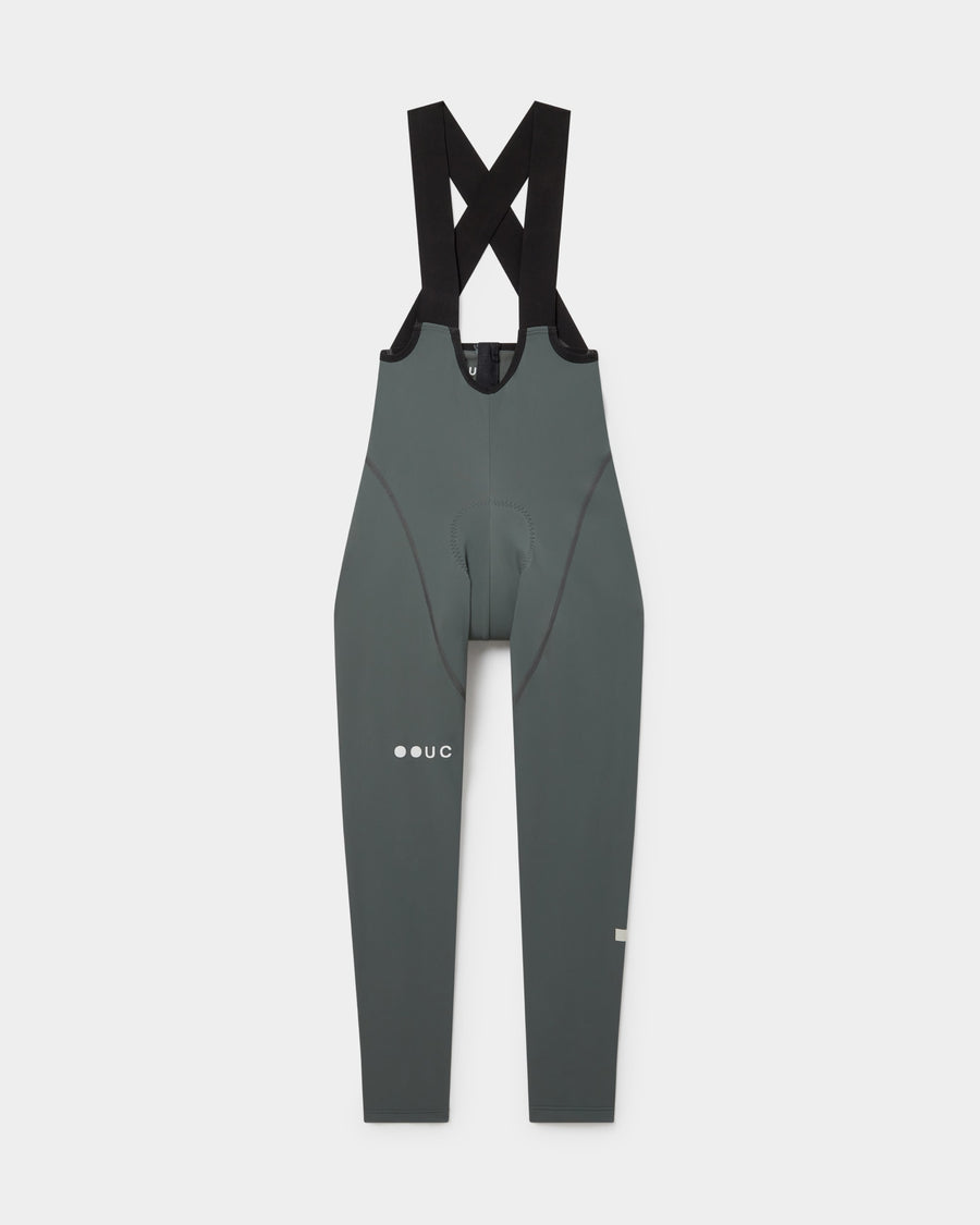Universal Colours Mono Women's Bib Tight Winter-Radhose Industrial Teal