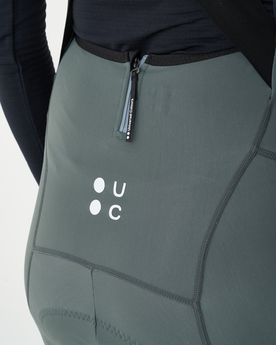 Universal Colours Mono Women's Bib Tight Winter-Radhose Industrial Teal