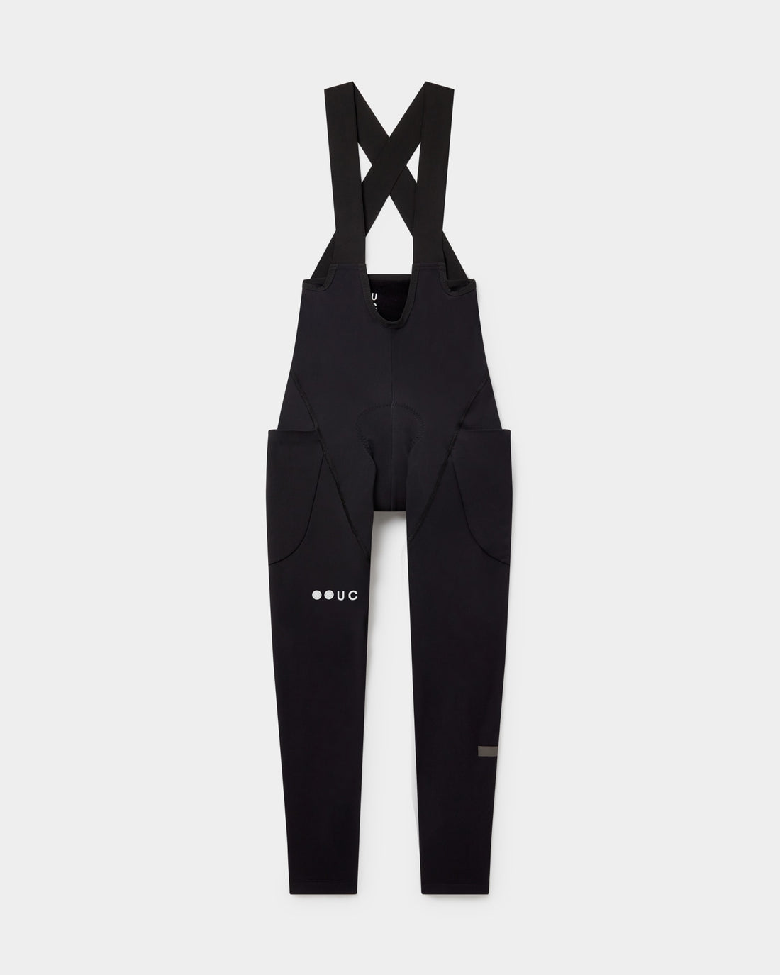 Universal Colours Mono Cargo Women's Bib Tight Winter-Radhose Black