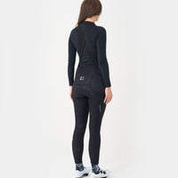 Universal Colours Mono Cargo Women's Bib Tight Winter-Radhose Black