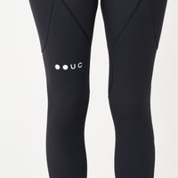 Universal Colours Mono Cargo Women's Bib Tight Winter-Radhose Black