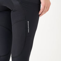 Universal Colours Mono Cargo Women's Bib Tight Winter-Radhose Black