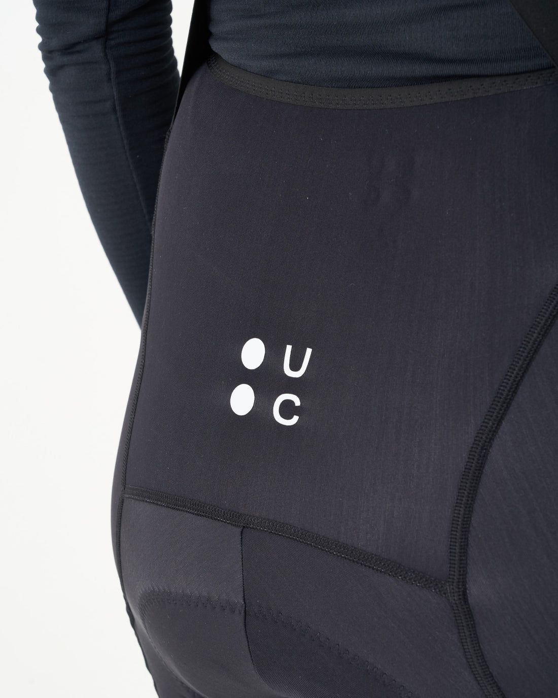 Universal Colours Mono Cargo Women's Bib Tight Winter-Radhose Black