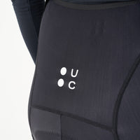 Universal Colours Mono Cargo Women's Bib Tight Winter-Radhose Black
