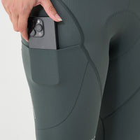 Universal Colours Mono Cargo Women's Bib Tight Winter-Radhose Industrial Teal