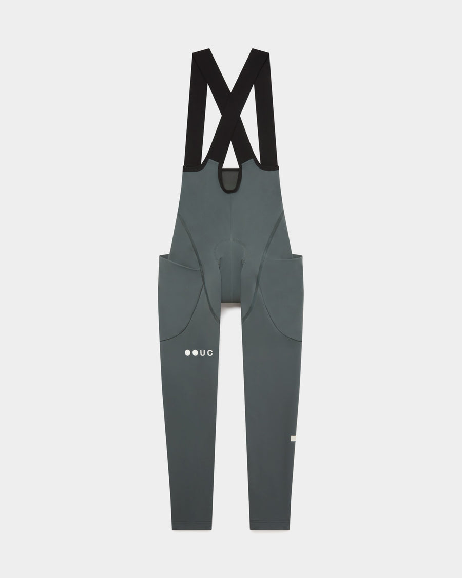 Universal Colours Mono Cargo Women's Bib Tight Winter-Radhose Industrial Teal