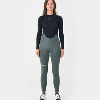 Universal Colours Mono Cargo Women's Bib Tight Winter-Radhose Industrial Teal