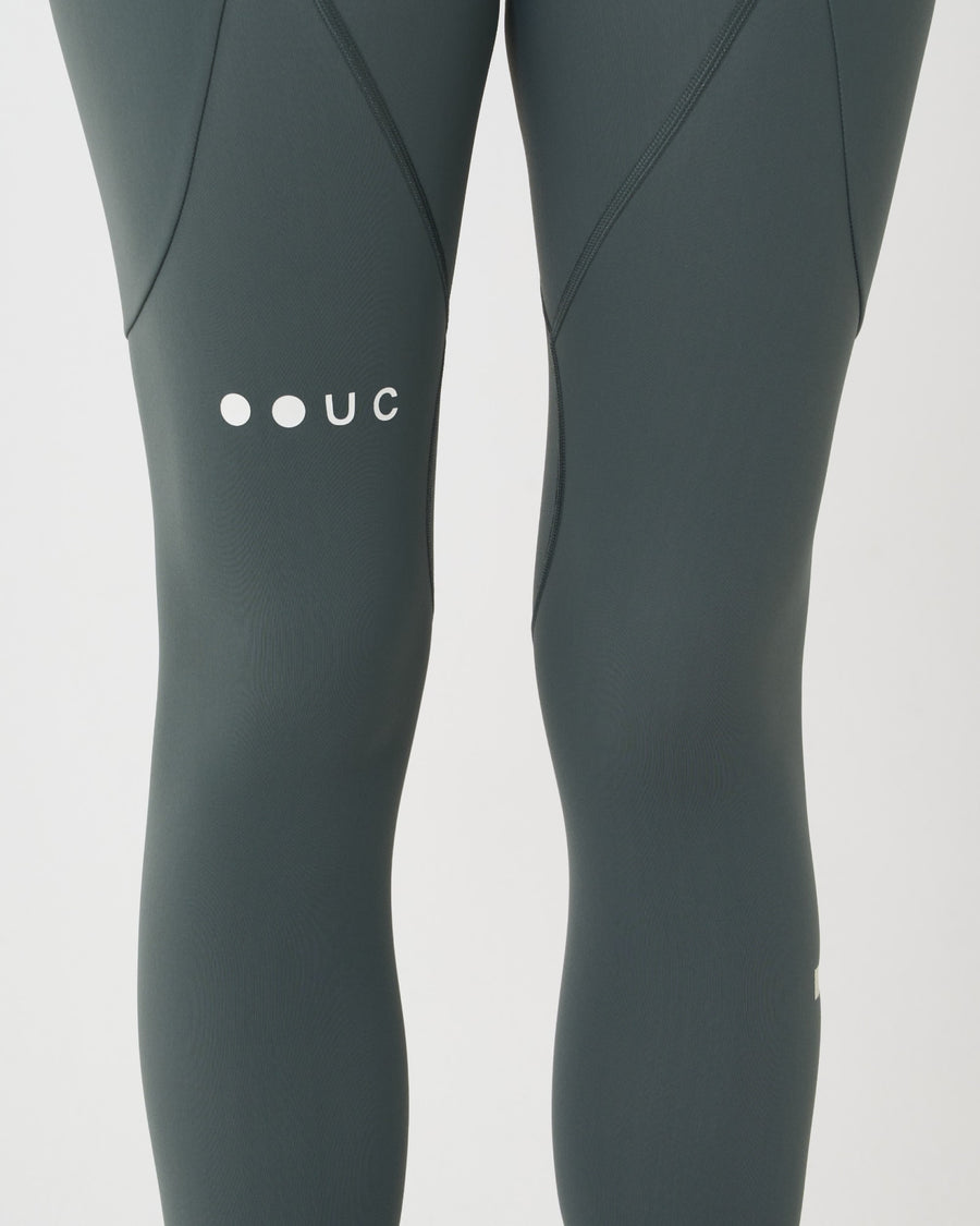 Universal Colours Mono Cargo Women's Bib Tight Winter-Radhose Industrial Teal