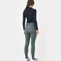 Universal Colours Mono Cargo Women's Bib Tight Winter-Radhose Industrial Teal