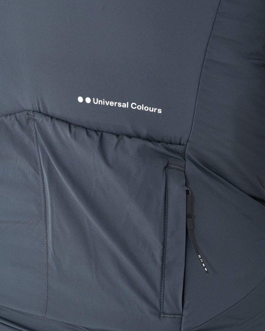 Universal Colours Mono Women's Insulated Jacket Thermo Fahrradjacke Slate Grey