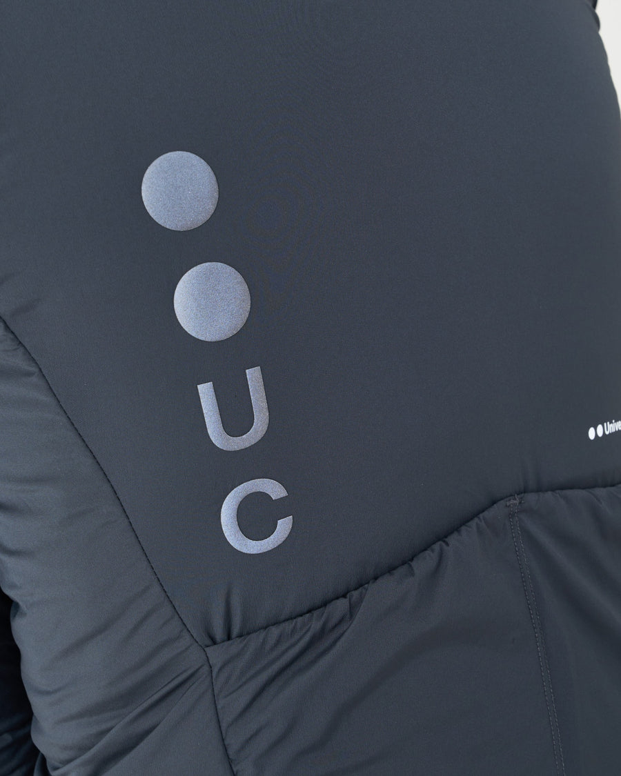 Universal Colours Mono Women's Insulated Jacket Thermo Fahrradjacke Slate Grey
