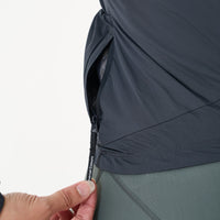 Universal Colours Mono Women's Insulated Jacket Thermo Fahrradjacke Slate Grey