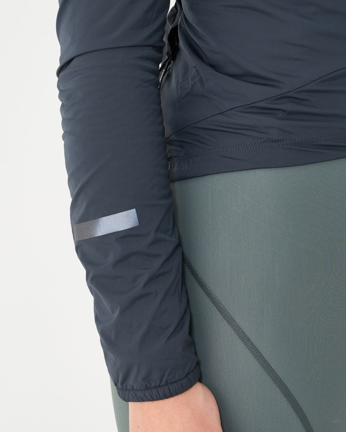 Universal Colours Mono Women's Insulated Jacket Thermo Fahrradjacke Slate Grey