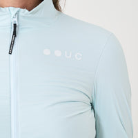 Universal Colours Mono Women's Insulated Jacket Thermo Fahrradjacke Misty Blue