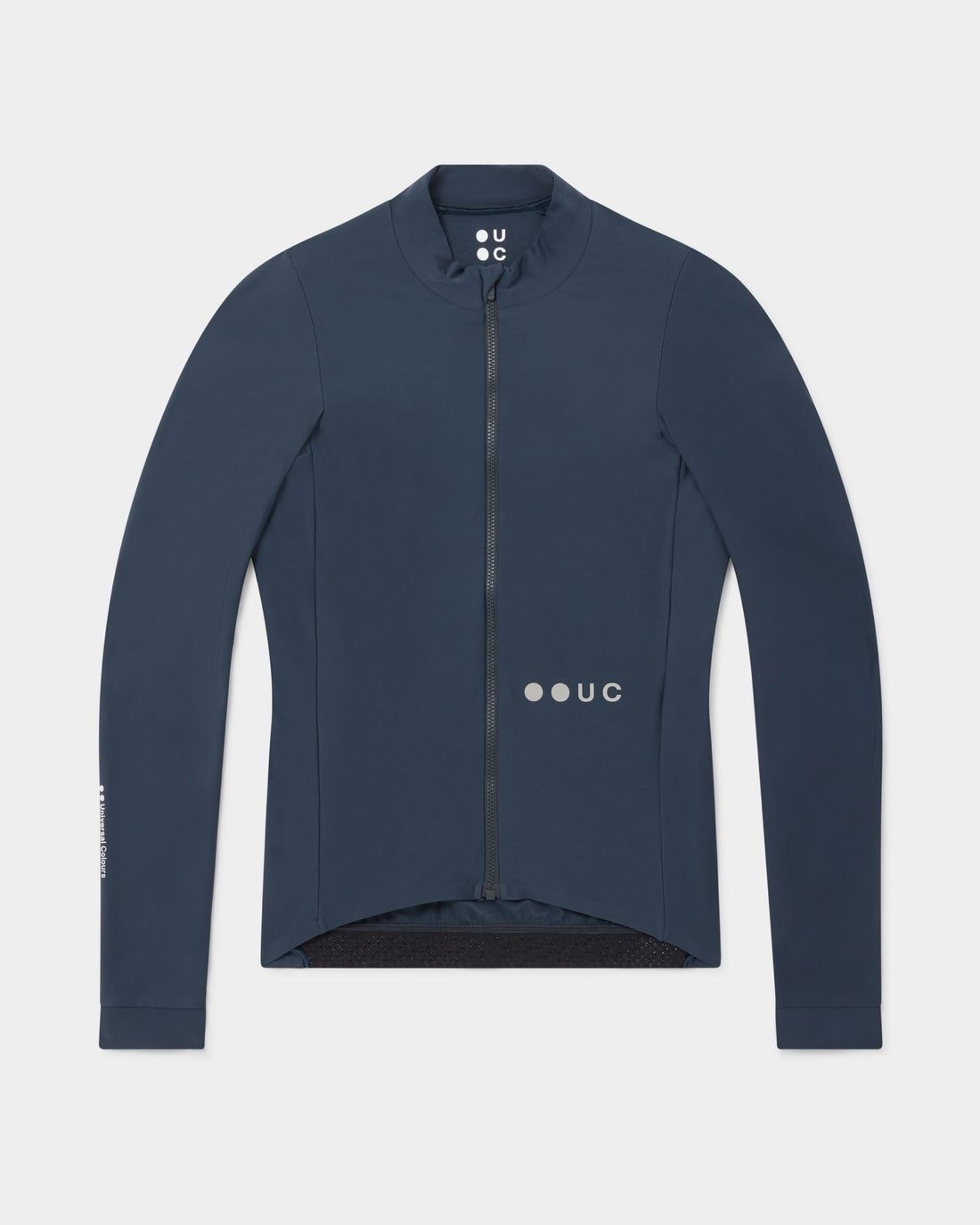 Universal Colours Womens Mono Long Sleeve Jersey Radtrikot langarm Eclipse Navy