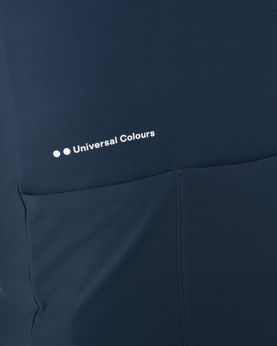 Universal Colours Womens Mono Long Sleeve Jersey Radtrikot langarm Eclipse Navy