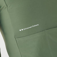 Universal Colours Womens Mono Long Sleeve Jersey Radtrikot langarm Verdant Ash