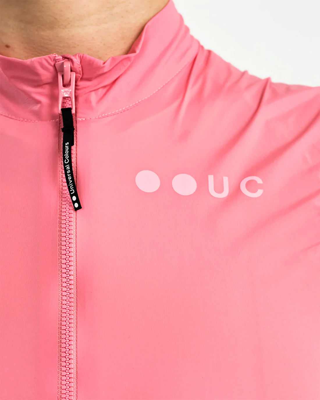 Universal Colours Mono Women's Gilet Windweste Bamboo Washed Pink