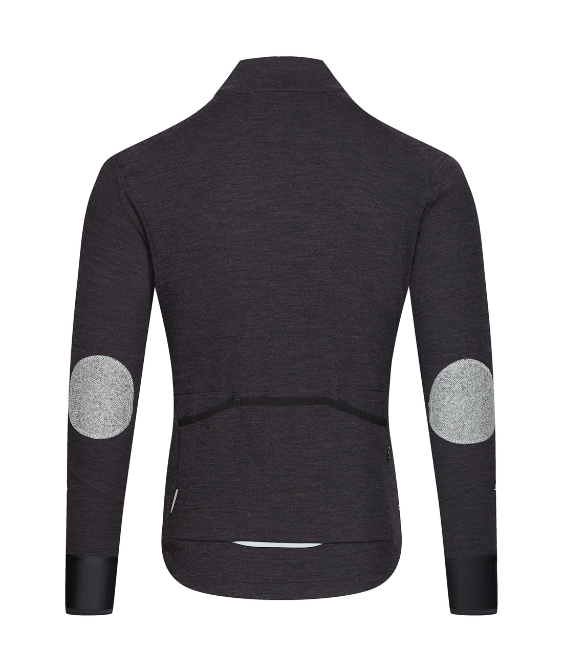 Café du Cycliste Yolande Men's Long Sleeve Merino Cycling Jersey Radtrikot Super Black