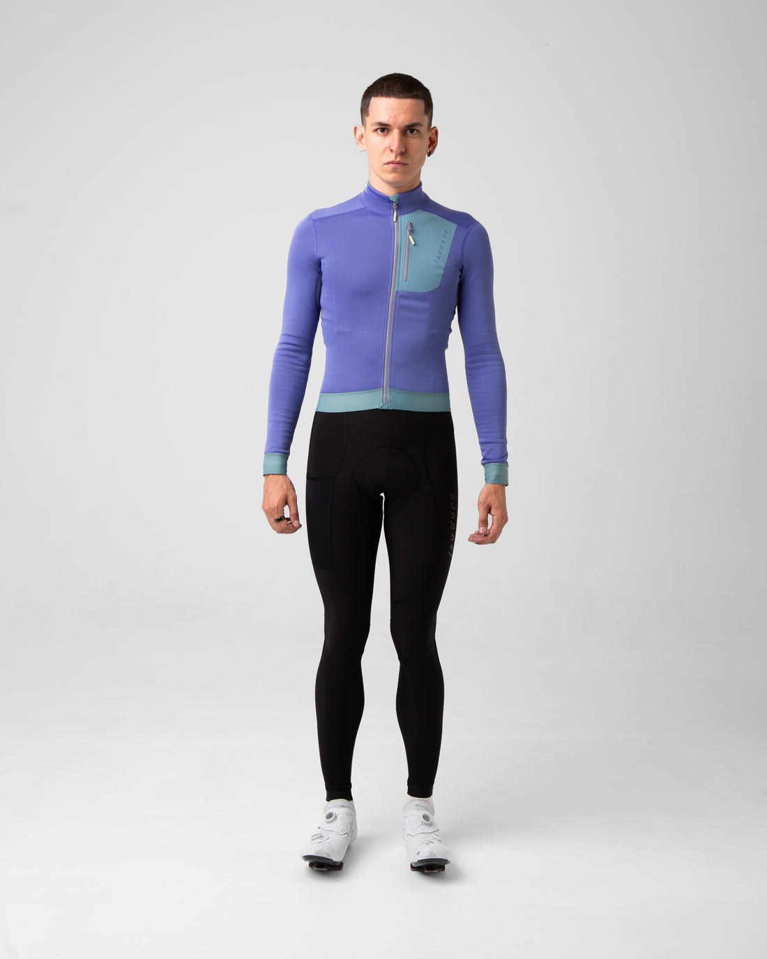 Isadore Men's Alternative Eco Fleece Long Sleeve Jersey Iris