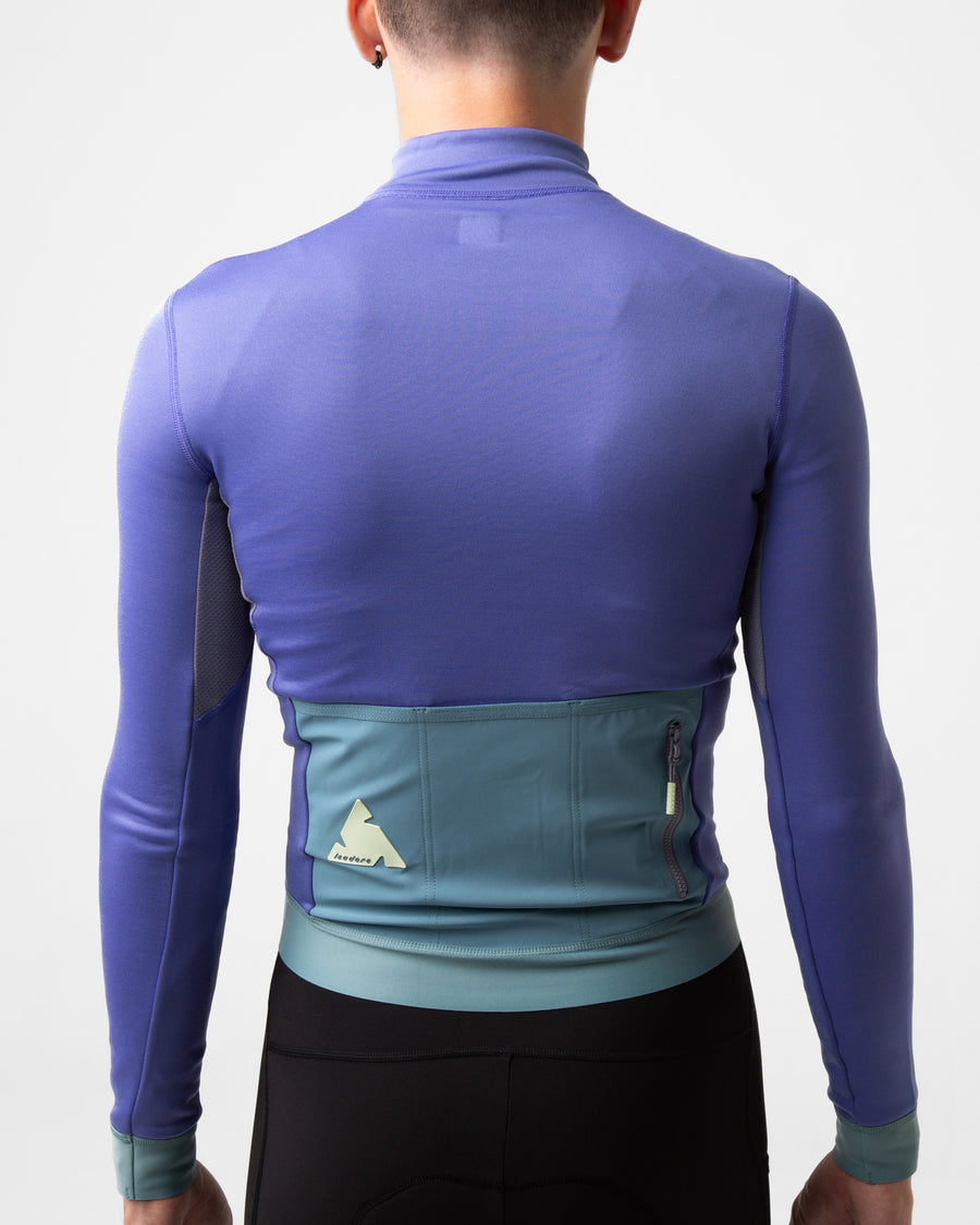 Isadore Men's Alternative Eco Fleece Long Sleeve Jersey Iris