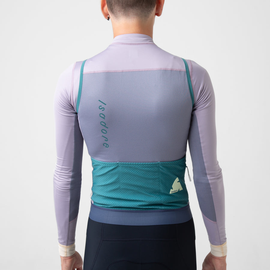 Isadore Men's Alternative Light Vest Lavender Gray