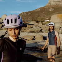 Café du Cycliste Marinette Men's Colour Bib Shorts Radhose Oyster Grey