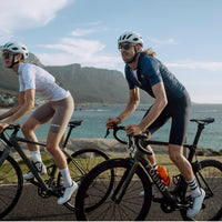 Café du Cycliste Marinette Iconic Women's Bib Shorts Radhose Oyster Grey