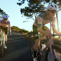 Café du Cycliste Angeline Men's Ultralight Cycling Jersey Radtrikot Sand Scots Pine