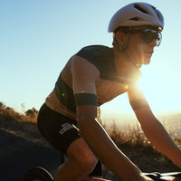 Café du Cycliste Angeline Men's Ultralight Cycling Jersey Radtrikot Sand Scots Pine