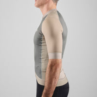 Pedaled Element Men's Jersey Radtrikot Beige