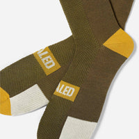 Pedaled Element Thermolite® Socks Radsocken Military Green