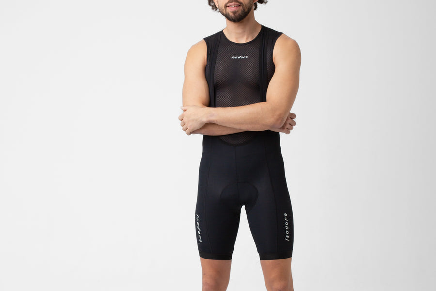 Isadore Debut Bib Shorts Trägerhose Black & White