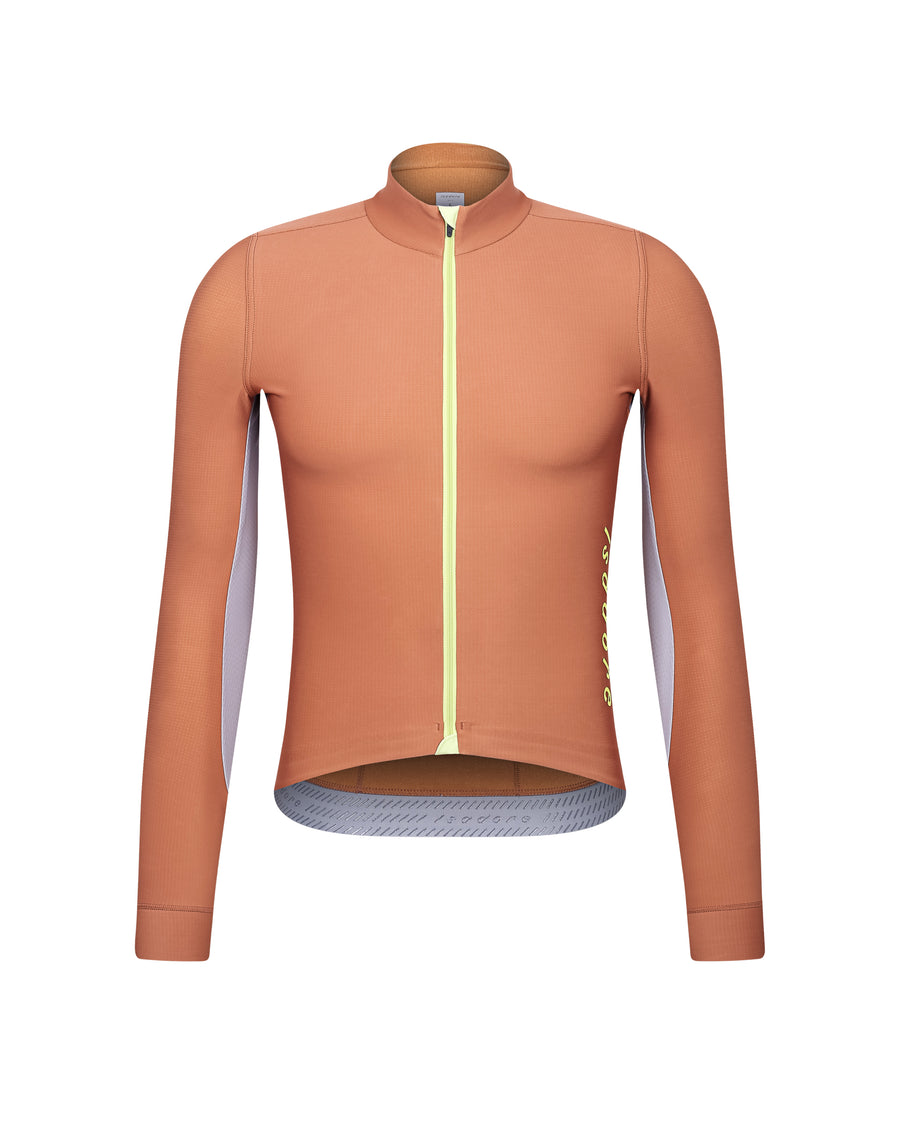 Isadore Men's Echelon Thermal Long Sleeve Jersey Argan Oil