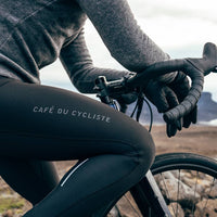 Café du Cycliste Elise Men's Deep Winter Cycling Tights Winter-Radhose Black