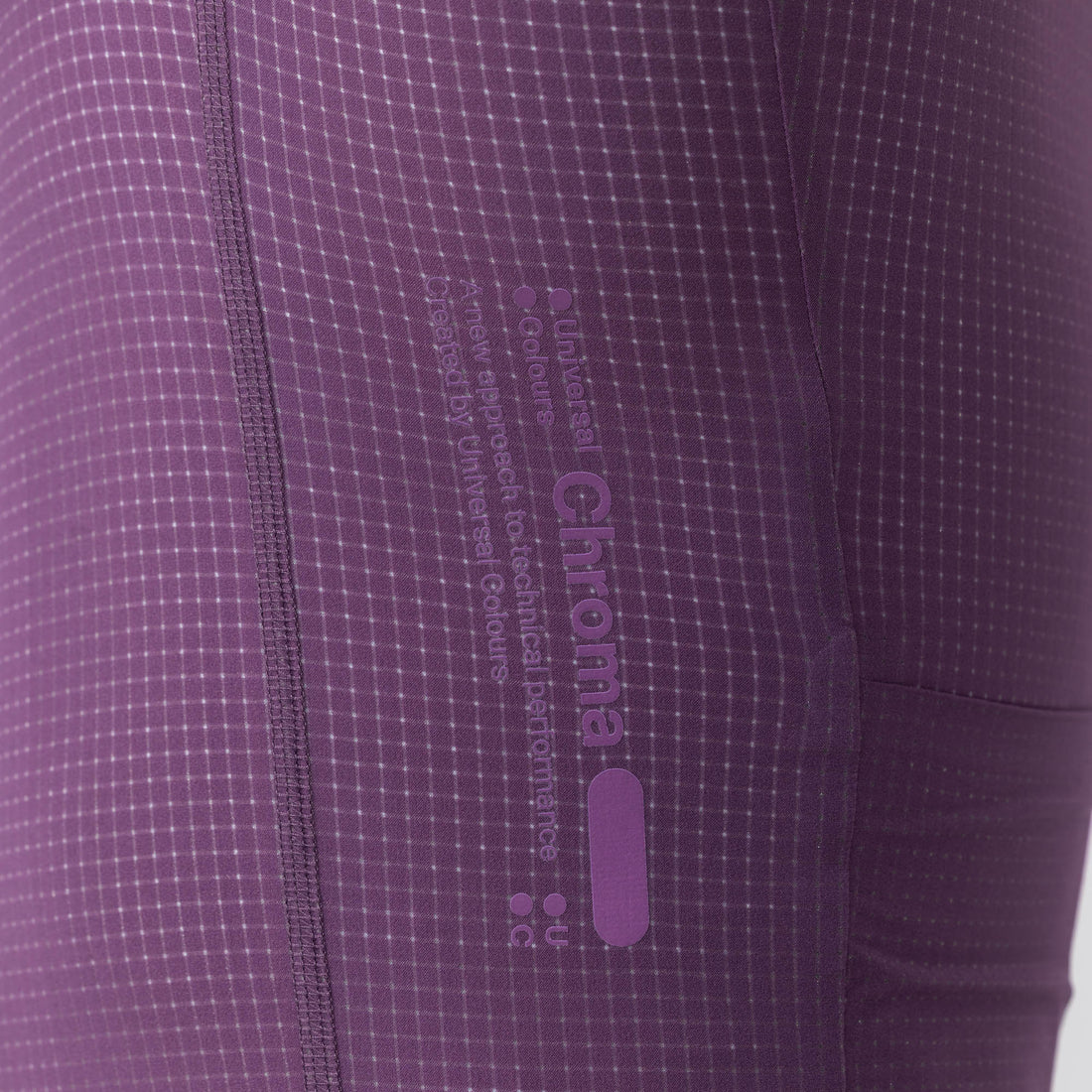 Universal Colours Chroma Men's Short Sleeve Jersey Radtrikot Berry Purple