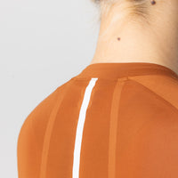 Universal Colours Mono Women's Short Sleeve Jersey Radtrikot Atacama Copper