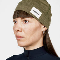 Fingerscrossed Unisex Merino Beanie Mütze Olive