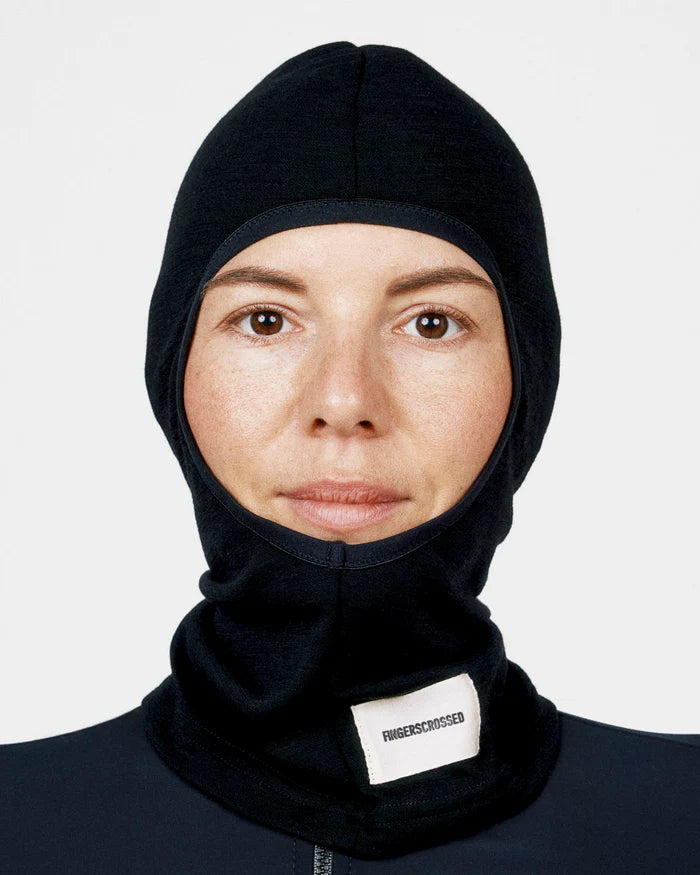 Fingerscrossed Unisex Sturmhaube Black