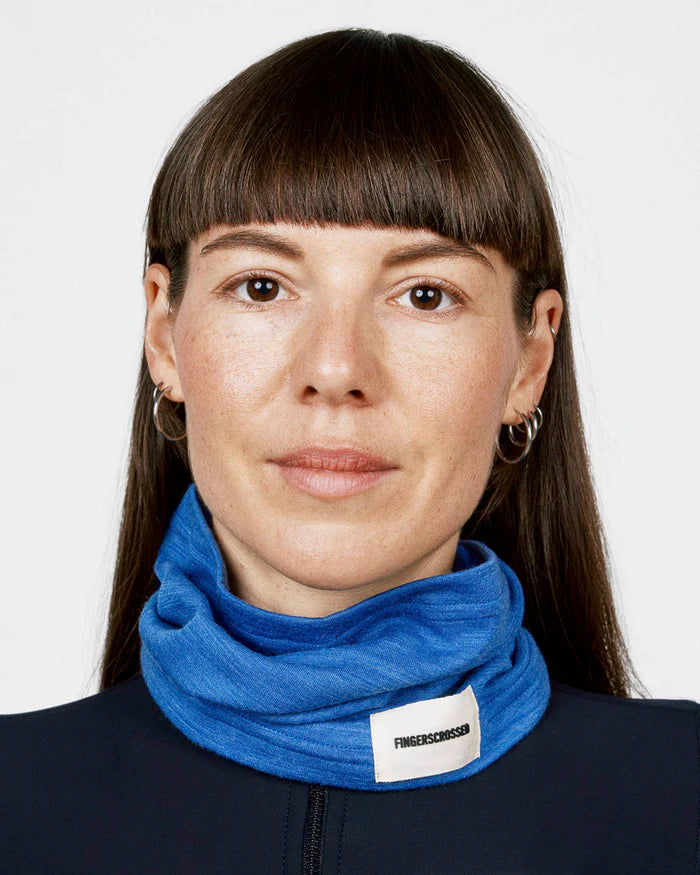 Fingerscrossed Unisex Merino Tube Schlauchschal Blue
