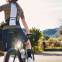 Café du Cycliste Francine Maglia da ciclismo peso medio da donna cachi